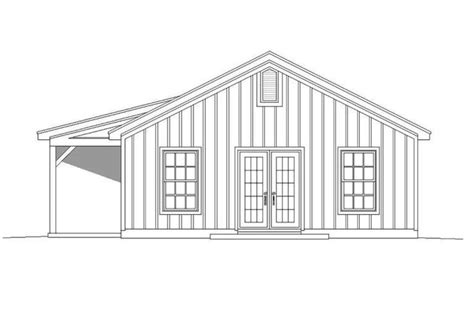 House Plan 940 00129 Country Plan 1000 Square Feet 2 Bedrooms 1