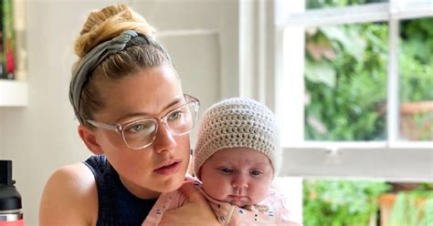 Amber Heards Best Moments With Her Daughter Oonagh Photos