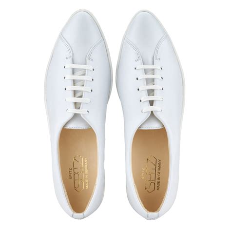 Spitz Original All White Shop The Elegant Womens Sneakers With