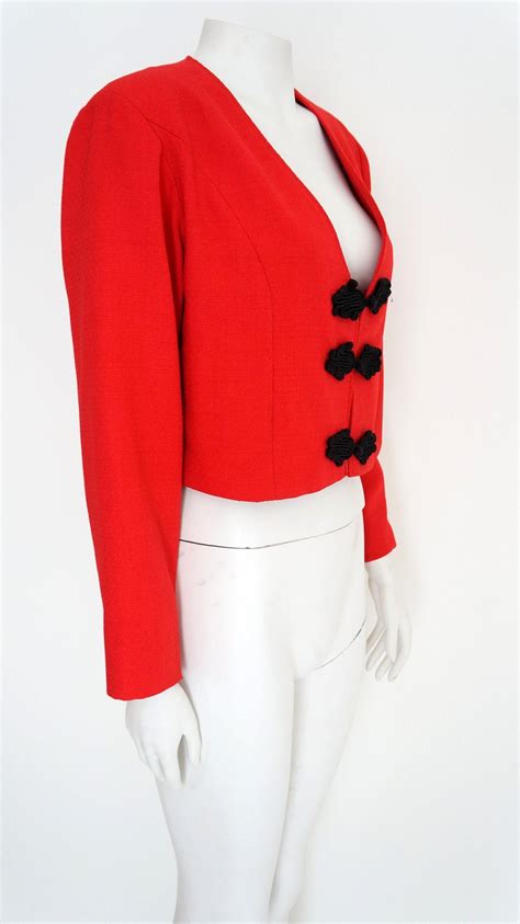 Vintage Red Jacket Retro Jacket Vintage Jacket T For Her Etsy New