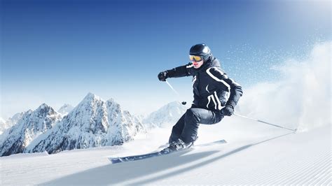 2560x1440 Resolution Ski Mountains Snow 1440p Resolution Wallpaper