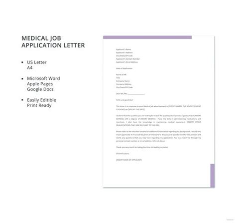Application letter for health care assistant job. 16+ Job Application Letters For Nurse - Free Sample, Example Format Download | Free & Premium ...