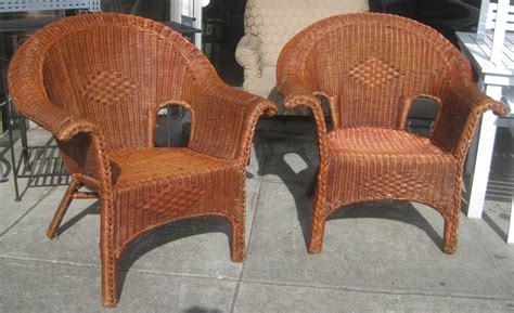 Shop for wicker patio chairs in shop patio chairs by material. UHURU FURNITURE & COLLECTIBLES: SOLD - Wicker Patio Chairs ...