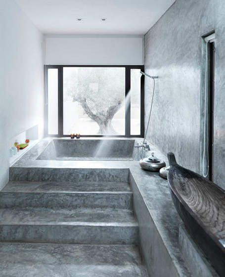 Bathtub shower combo shower pan concrete bathtub freestanding bathtub concrete floor coatings bathtub remodel. Concrete Bathtub | We love Concrete | Pinterest | Martin o ...