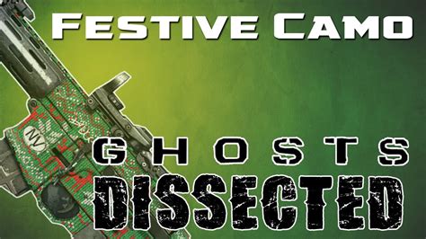 Ghosts Dissected Festive Pack Call Of Duty Ghost Free Festive