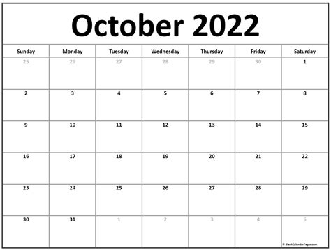 The Free Monthly Calendar Template 2022 Get Your Calendar Printable