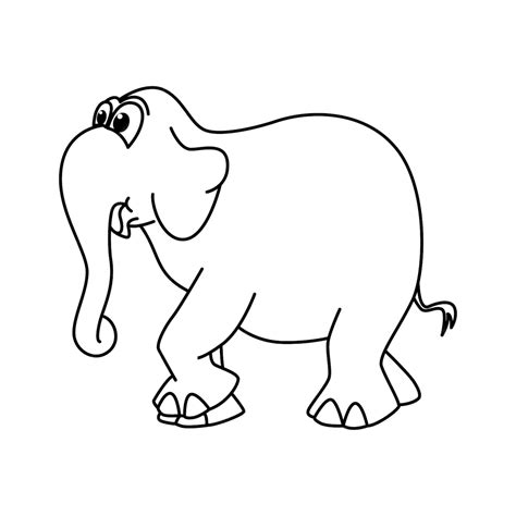 Premium Vector Funny Elephant Cartoon Characters Vector For Kid