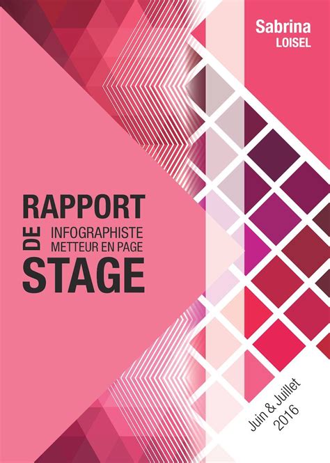Rapport De Stage D Infographie Pdf