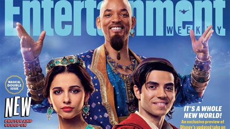 Primeras Imágenes Oficiales De Aladdin Con Will Smith Como Genio