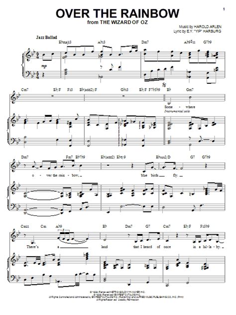0 ratings0% found this document useful (0 votes). Over The Rainbow | Sheet Music Direct
