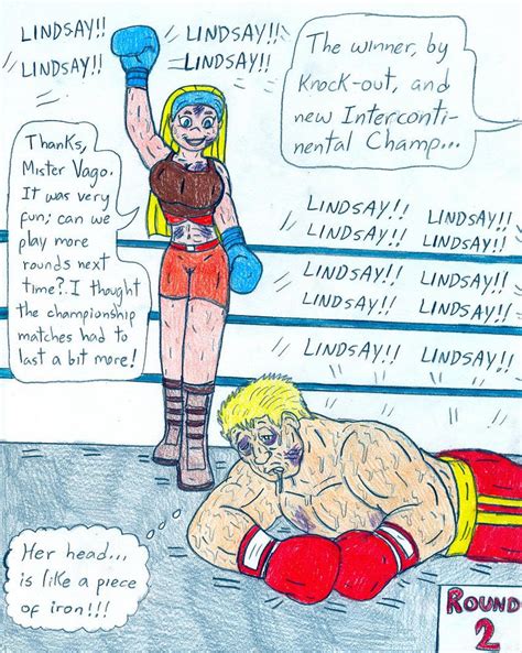 Boxing Lindsay Vs Drago By Jose Ramiro On Deviantart