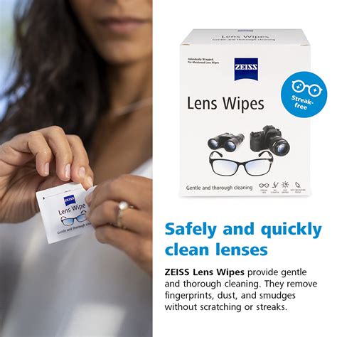 Zeiss Pre Moistened Lens Cleaning Wipes 200 Count Pricepulse