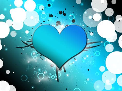 Free Download Love Blue Hearts Wallpaper Gallery 1024x768 For Your