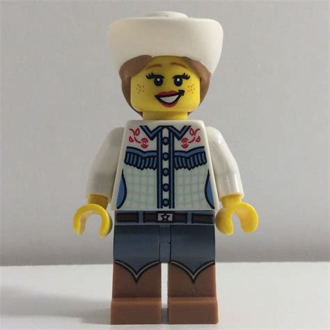 lego set fig 000589 cowgirl 2012 collectible minifigures rebrickable build with lego