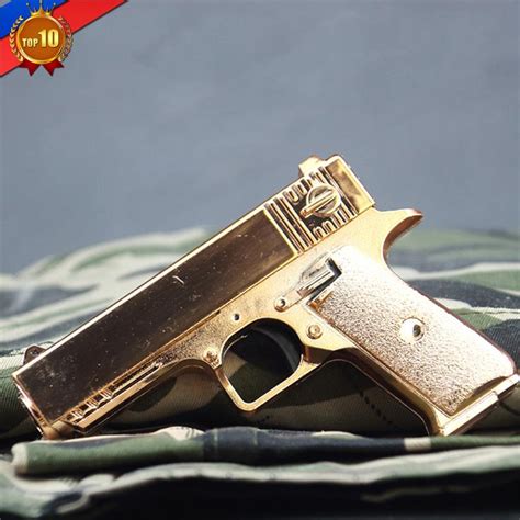 Top10ﺴ┇desert Eagle Beretta Colt Glock Mini Alloy Pistol Gun Toy Model