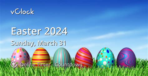 When Is Easter 2024 Easter Sunday Date Adey Robinia