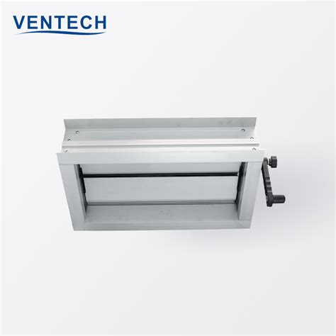 Aluminum Ventilation Air Duct Damper Volume Control Damper China