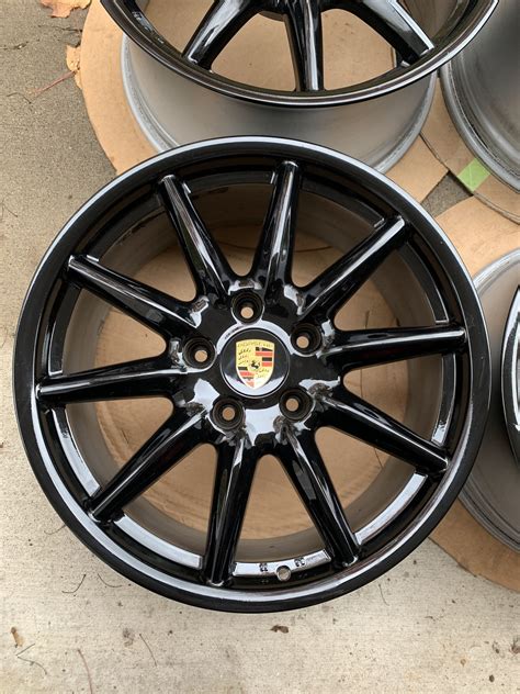 19 Oem Porsche Carrera Sport Wheelsgloss Blacklike Newcayman
