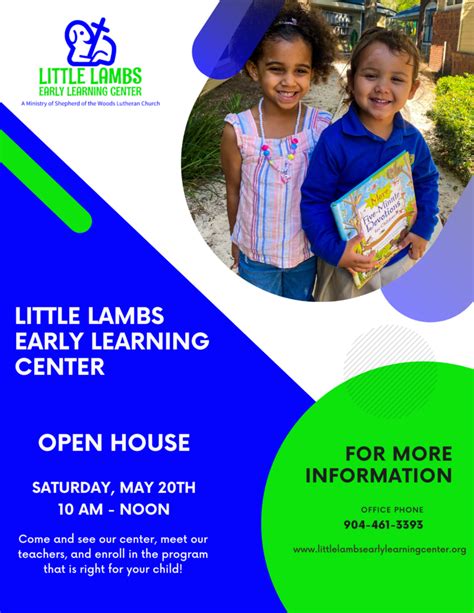 Little Lambs Early Learning Center Shepherd Of The Woods Lutheran