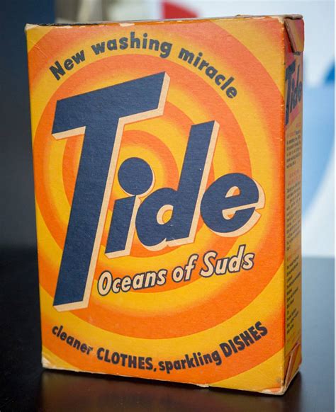 A History of Tide Laundry Detergent