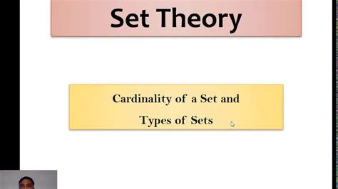 set theory 3 types of sets youtube