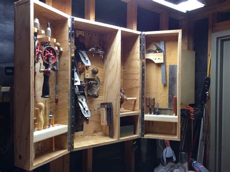He'll teach you these how to: Under the Mountain Woodworks: Wall Hanging Tool Cabinet