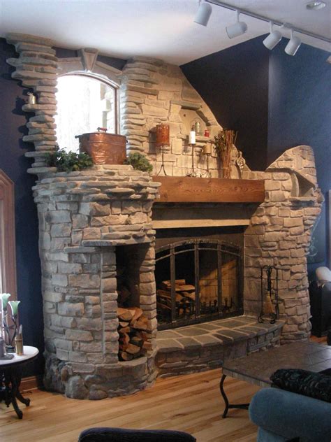 Stone Fireplace Design Ideas Mens Walk In Closet