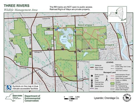 Three Rivers Wildlife Management Area Map Nys Dept Of Environmental