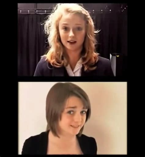 Watch Sophie Turner And Maisie Williams Audition For