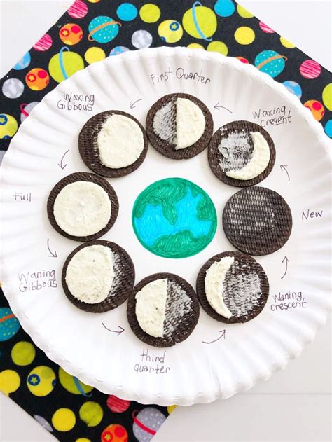Oreo Moon Phases Activity Moon Phases Activities Space Crafts For