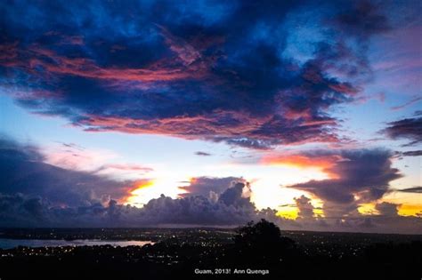 Guam Sunrise From Nimitz Lookout