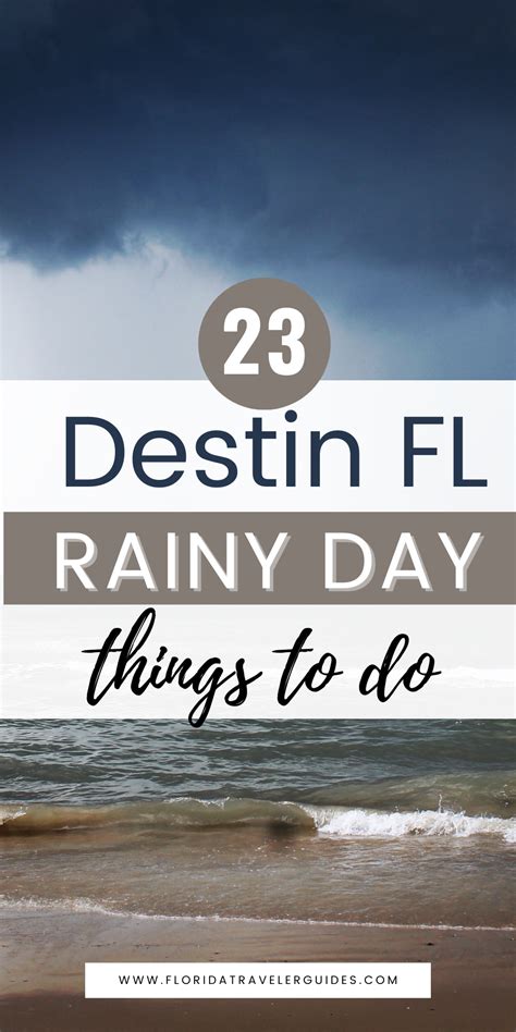 ☔23 Destin Florida Rainy Day Things To Do Florida Travel Guide