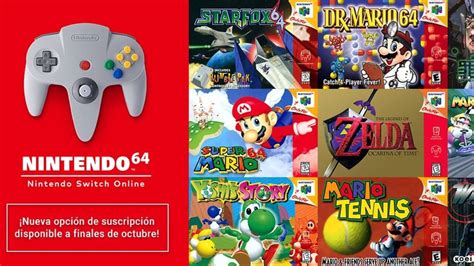 Nintendo Confirma Que Los Juegos De Nintendo 64 Para Switch Online Se