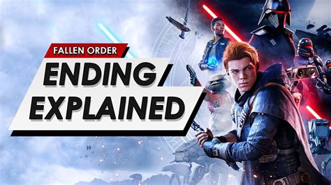 Star Wars Jedi Fallen Order Story Breakdown And Ending Explained Full