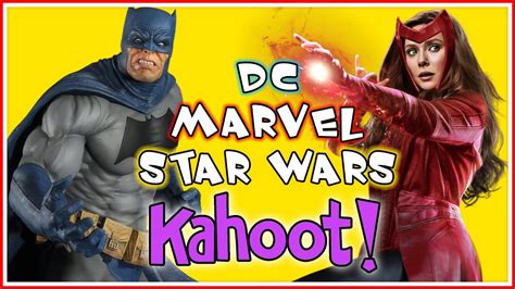 Kahoot Marvel Star Wars Dc Test Your Knowledge Youtube