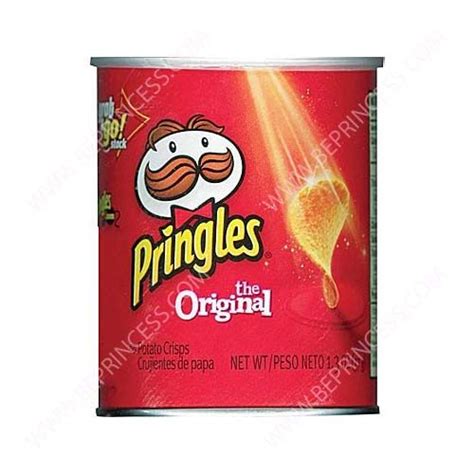 Be Princess Pringles Original Pringles Frosted Flakes Cereal Box