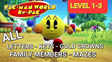 Pac Man World Re Pac Level 1 3 Crazy Cannonade 100 Youtube