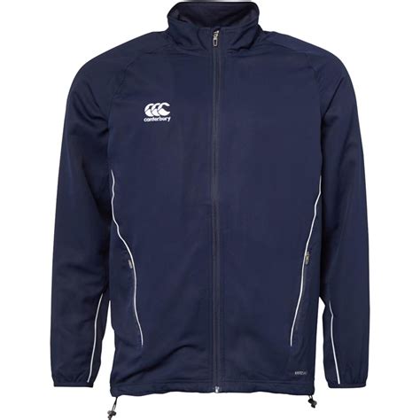 Buy Canterbury Mens Team Track Jacket Navywhite