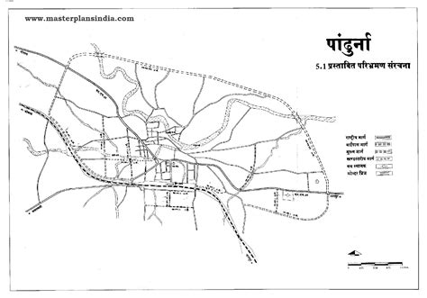 Pandurna Proposed Route Map Master Plans India