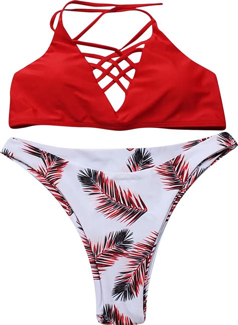 Iilook Push Up Bikini Frauen Bandeau Gepolsterter Badeanzug Bademode Beachwear Set Damen Sexy