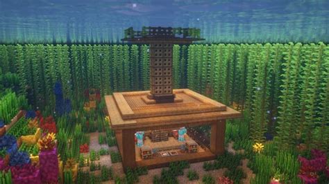 How To Make An Underwater House In Minecraft The Safest Secret Base