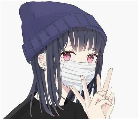 Foto Anime Keren Cowok Pakai Masker Pin Di Gambar Profilku 50