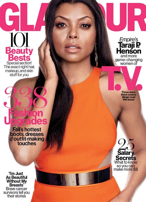 Taraji P Hensons Glamour Cover The Hollywood Reporter