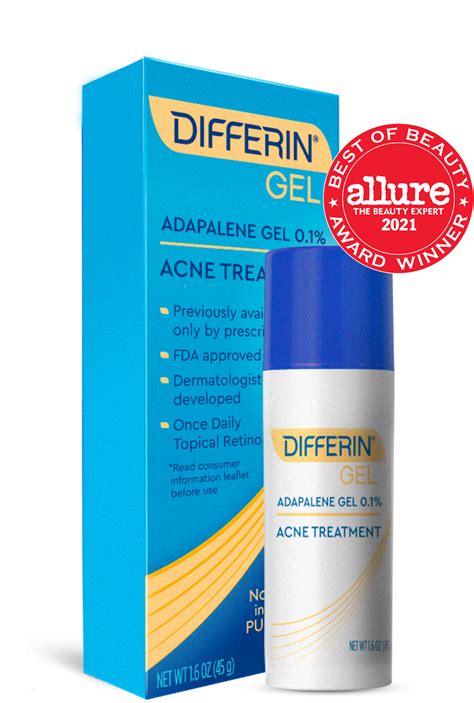 Differin Adapalene Gel 01 Acne Treatment Pump 15g Bandari Beauty