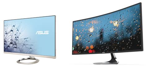 Asus Offers Yet Another Curved Monitor Plus A 4k Display