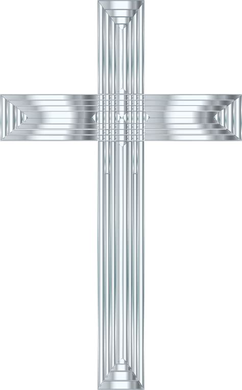 Clipart Silver Cross