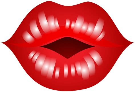 Kiss Lip Mouth Clip Art Kiss Lips Png Clip Art Image Png Download
