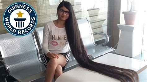 nilanshi patel india s rapunzel a gujarati teen with the longest hair did u know