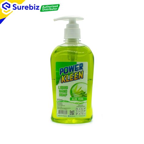 Power Kleen Liquid Hand Soap Aloe Vera 500ml Lazada Ph