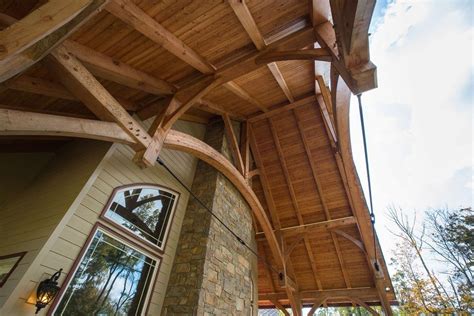 Timber Frame Projects That Can Incorporate Natural Stone And Fabricated